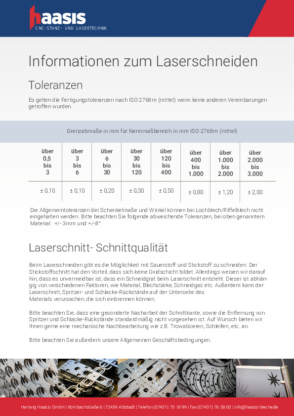 Herunterladen: Informationen zum Laserschneiden 